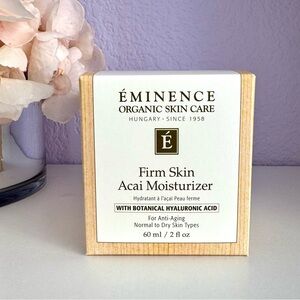 New! EMINENCE Organic Firm Skin Açaí Moisturizer, 60ml/2oz, Anti-Aging